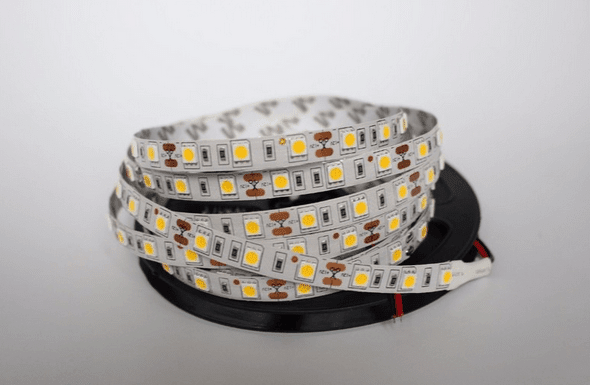 5m 12V White Light 5050 LED Strip - DIY Arcade USA