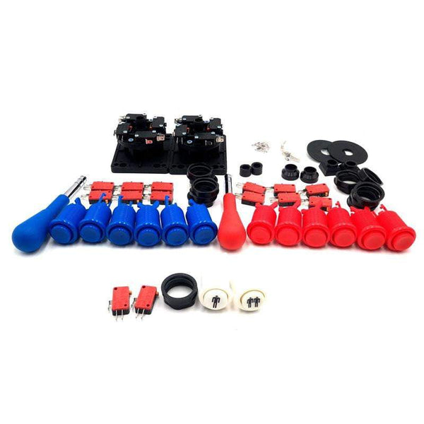 Arcade 1UP Sticker Fighter Joystick Jamma Mame Fight Stick CAPCOM - DIY Arcade USA