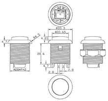 Load image into Gallery viewer, 5V LED Illuminated Arcade Button - DIY Arcade USA