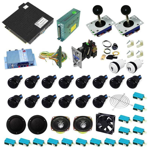 Ultimate 750 in 1 Kit - Black/Black - DIY Arcade USA