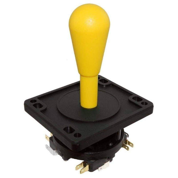 Yellow Happ-Style Arcade Joystick - DIY Arcade USA