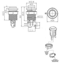 Load image into Gallery viewer, Happ-Style Standard Arcade Buttons - DIY Arcade USA