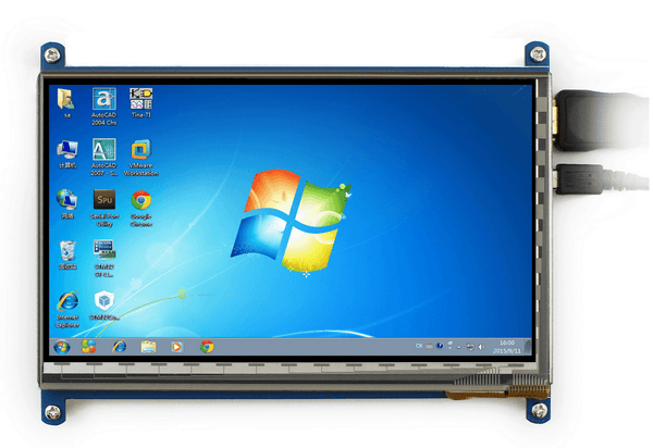 7 Inch LCD screen for Raspberry Pi 3(1024*600) - DIY Arcade USA
