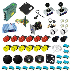 Ultimate 138 in 1 Kit - Red/Yellow - DIY Arcade USA