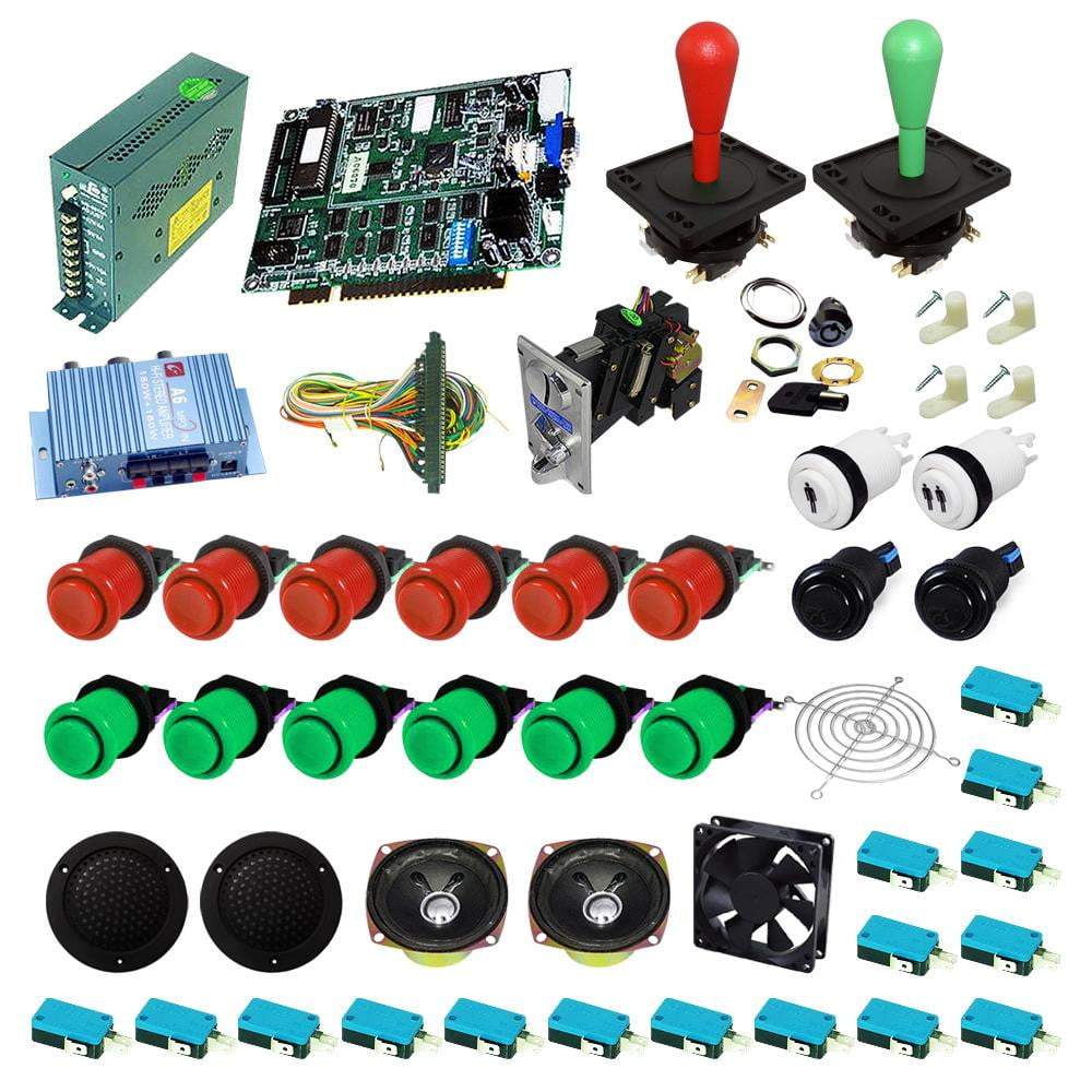 Ultimate 19 in 1 DIY Arcade Kit-Happ Joystick
