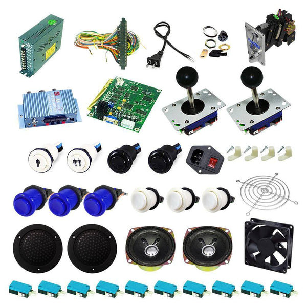 Ultimate 60 in 1 Kit - Blue/White - DIY Arcade USA