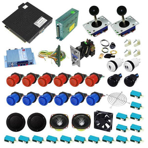 Ultimate 750 in 1 Kit - Red/Blue - DIY Arcade USA