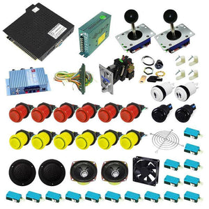 Ultimate 750 in 1 Kit - Red/Yellow - DIY Arcade USA