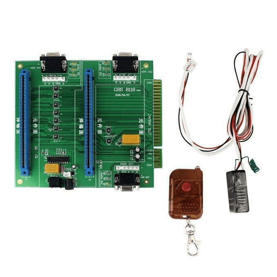 Arcade Game 2in1 JAMMA Switcher PCB Remote
