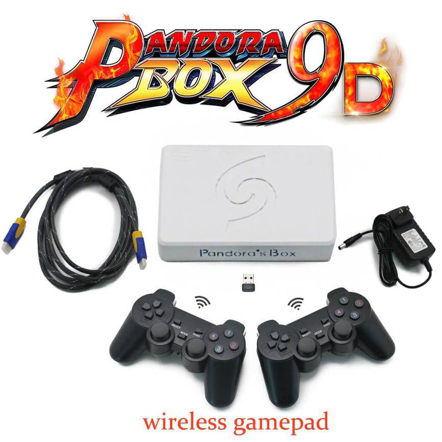 Wireless Pandoras Box 9D 2500 in 1 Kit - DIY Arcade USA