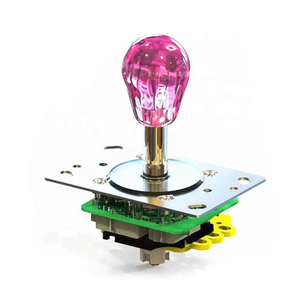 Pink Illuminated Deluxe Arcade Joystick - DIY Arcade USA