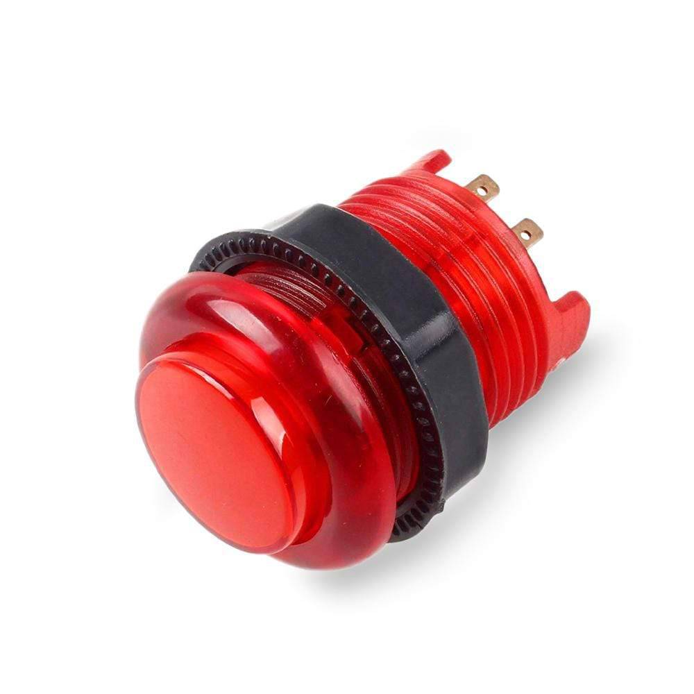 Red Button Led RED Illuminated LED Arcade Button